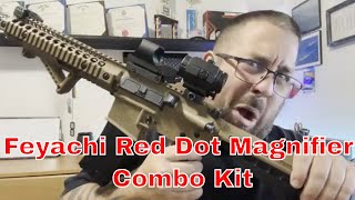 Feyachi M40 3X Red Dot Magnifier with RS30 Reflex Sight Combo Kit [upl. by Esina439]