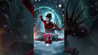 Deadpool and SpiderMan vs psychopath battle spiderman deadpool frozen jason [upl. by Rawley]