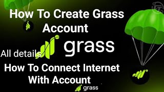 Grass Airdrop account create and Working method  grass internet disconnect solution [upl. by Hsemin]