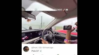 Xuv700 vs polo gt 😨 viral trending dragrace bmw cars [upl. by Elke]