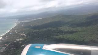 Vietnam Airlines Airbus A321200 takeoff from Phu Quoc Vietnam [upl. by Rossner]