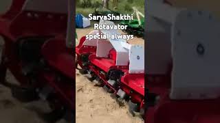 SarvaShakthi Rotavator multi speed gear heavy type tractor rotavator working video performance [upl. by Ettedranreb]