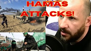 HAMAS LARGE SCALE ON ATTACKS ISRAEL [upl. by Anitselec]