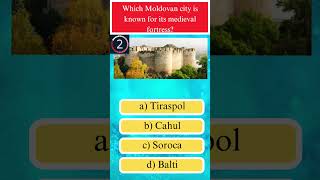 How well do you know Moldova 🇲🇩  General Knowledge Quiz shorts [upl. by Isleen]