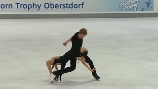 Nebelhorn Trophy 2016 Madison CHOCK  Evan BATES FD [upl. by Sergo]