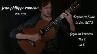 Jean Philippe Rameau  Gigue en Rondeau Nm 2 in E out of Keyboard Suite in Em RCT 2 [upl. by Grose642]