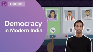 Democracy In Modern India  Class 6  Civics  Learn With BYJUS [upl. by Boutis394]