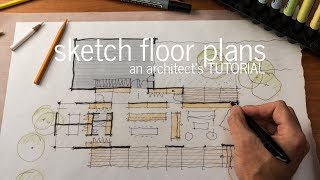 Floor Plan Design TUTORIAL [upl. by Ardnauq467]