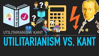 Utilitarianism vs Kant  Explained with Examples [upl. by Adnovay398]