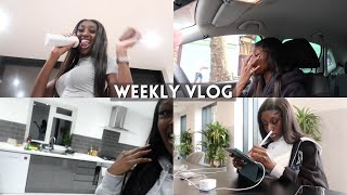 WEEKLY VLOG  new house viewings  uni stress  new music career 😂 [upl. by Anirrehs]