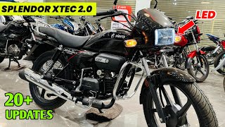 New Hero Splendor  Xtec 20 2024 Model All Latest Features Review 💥  Mileage  Splendor Xtec 20 [upl. by Attennyl]