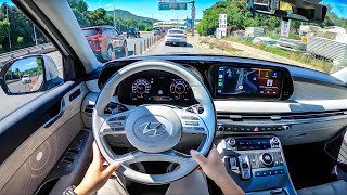 The New 2023 Hyundai Palisade FACELIFT Calligraphy POV Test Drive [upl. by Odie]