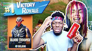 Playing Fortnite WITH A Blood Member WEIRDEST DUOS TEAM ON EARTH [upl. by Helve]