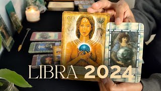 LIBRA 2024 ✨¿QUÉ PASARÁ ESTE AÑO ¿EN QUÉ DEBO ENFOCARME  TAROT ESPIRITUAL [upl. by Caravette183]