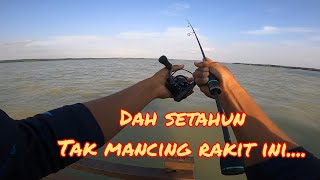 MANCING DI RAKIT SUNGAI LAYANGLAYAN IKAN TEBAL PIPI SUNGAI LAYANG [upl. by Sasnett]