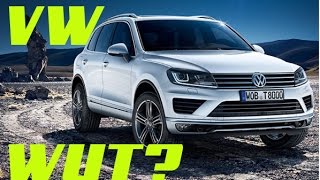 2017 Volkswagen Touareg Review [upl. by Dnalyram]