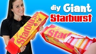 DIY GIANT STARBURST  WE SURPRISE A KID [upl. by Swann]