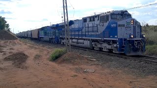 Gigantes da Ferrovia por ZSK Pátio de São Carlos nos Km 206 ao 211 [upl. by Rocky]