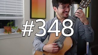 Practicing classical guitar and contemplating infinity  349 [upl. by Adnohsek]