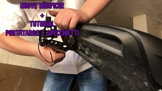 TUTORIAL COME MONTARE I SPECCHIETTI E IL PORTATARGA RKF [upl. by Goode762]