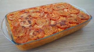 SFORMATO DI RISO ALLA CAPRESE al forno con pomodori gratinati e mozzarella filante [upl. by Shifrah]