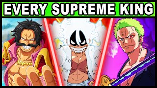 All 19 Conquerors Haki Users and Their Powers Explained One Piece Supreme King  Haoshoku Ability [upl. by Addis989]