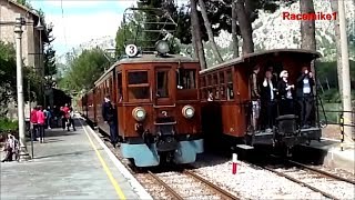 Historische Eisenbahn quotRoter Blitzquot auf Mallorca [upl. by Kinnard553]