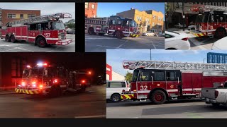 Chicago fire department Responses Best of 20212024 Compilation [upl. by Grantham]