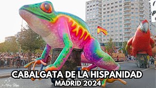 Cabalgata de la Hispanidad 2024 Madrid 3  Hispanicity Parade 2024 Madrid [upl. by Hserus361]