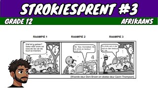 Strokiesprent Cartoon 3 Grade 12 Afrikaans [upl. by Nylodnew256]