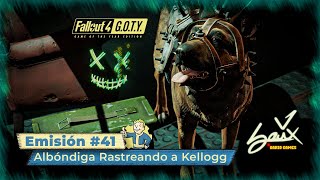 Fallout 4 GOTY Edition  Emisión 41  Albóndiga Rastreando a Kellogg  Camp Difícil ESPSub [upl. by Ecneralc]