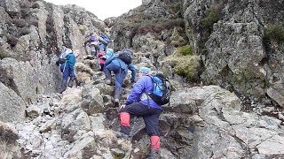 LAKE DISTRICT  YEWBARROW SCRAMBLE [upl. by Moht]