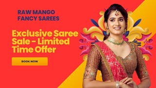 Raw mango fancy sarees  banarasi fancy sarees [upl. by Nylram]