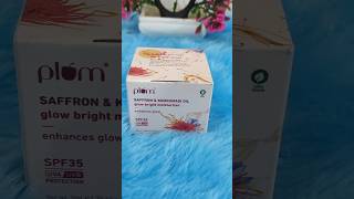 Plum saffron amp kumkumadi oil moisturizer plum moisturizer skincare yt ytviral short SimpySh [upl. by Azial]