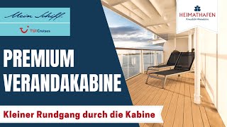 Neue Mein Schiff 1  Premium Verandakabine 11198 [upl. by Navnod]