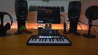 iPad Pro Groovebox Launchkey Genelec SSL 2 iOS Music [upl. by Nailliw]