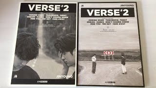 ♡Unboxing JJ Project 제이제이 프로젝트 1st Mini Album Verse 2 버스 투 Both Versions♡ [upl. by Anneehs727]