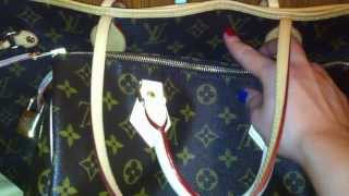 Review Neverfull MM monogram canvas german  deutsch amp Hot Stamping [upl. by Pincince]