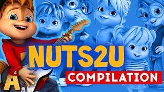 NUTS2U Compilation  Alvin and The Chipmunks  Planet Chipmunk [upl. by Laikeze]