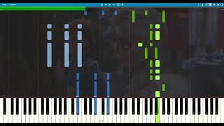 Olafs frozen adventure  Ring in the season  piano tutorial [upl. by Hodess20]