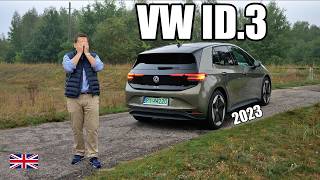 Volkswagen ID 3 Pro S 2023 facelift  Any Improvements ENG  Test Drive and Review [upl. by Tedmund]