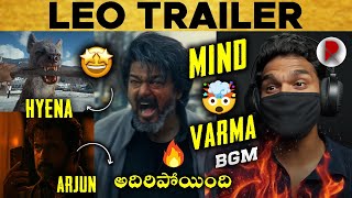 Leo Trailer  Reaction  Thalapathy Vijay Trisha Sanjay Dutt  RatpacCheck  Leo Telugu Trailer [upl. by Boot945]