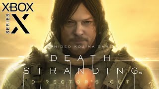 Death Stranding Directors Cut Xbox Series X First Hour of Gameplay 4K 60FPS [upl. by Archle763]