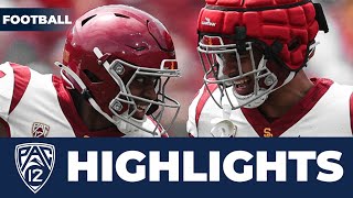 USC Spring Game  Football Highlights [upl. by Skeie]