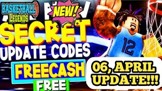 🏀 APRIL UPDATE 🏀 BASKETBALL LEGENDS NEW CODES 2024  CODES ROBLOX BASKETBALL LEGENDS 2024  GAMEPLAY [upl. by Atinuahs]