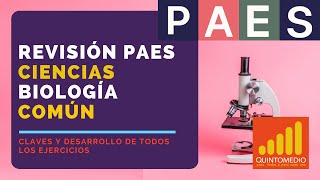 Revisión PAES de Ciencias Biología Módulo Común PAES Regular 2023 [upl. by Cirdor]