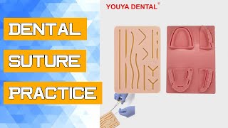 Dental Suture Practice Kit Medicine Oral Model Suture Pad Medical Skin Suture Surgical Training Kit [upl. by Reni942]