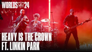 Linkin Park  Heavy Is The Crown  Worlds 2024 Finals Opening Ceremony Presented by Mastercard [upl. by Cybil]