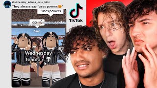 TMF Reacts TO THE CRINGIEST Roblox TIKTOKS [upl. by Ahsilav]