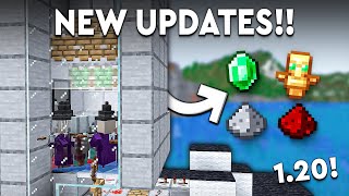 Minecraft Stacking Raid Farm 121  New Update  Farm Mechanics [upl. by Llenral]